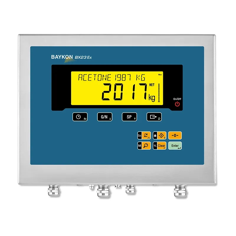  Indicateur de pesage BX23 Ex2/22