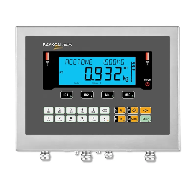 Indicateurs de pesage BX25/BX25D