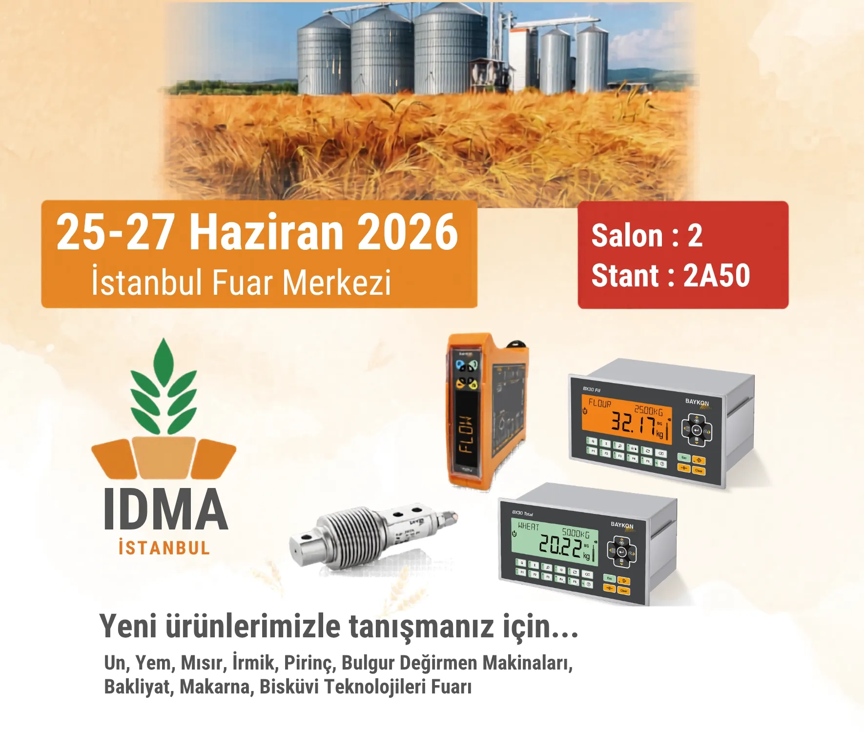 Baykon, IDMA 2026 Fuarı'nda 